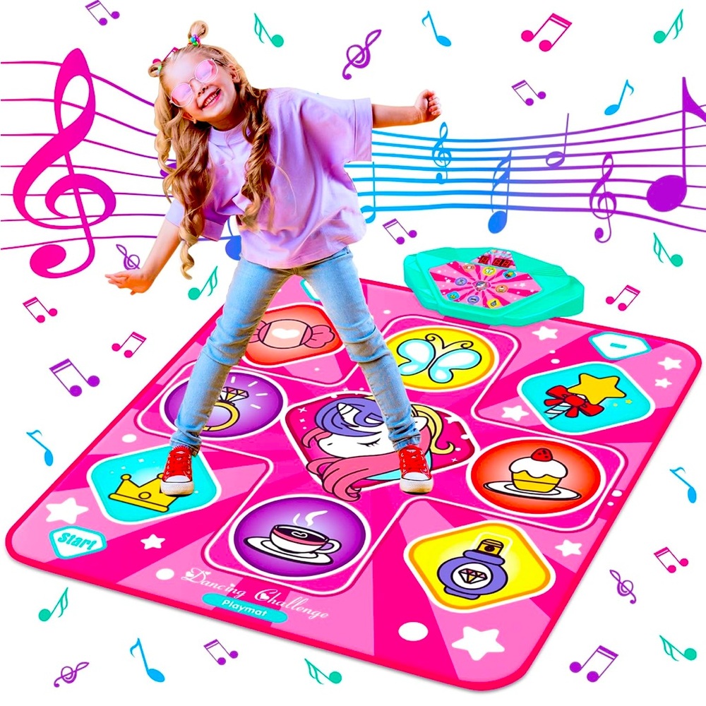 Pink Musical Dance Mat for Kids